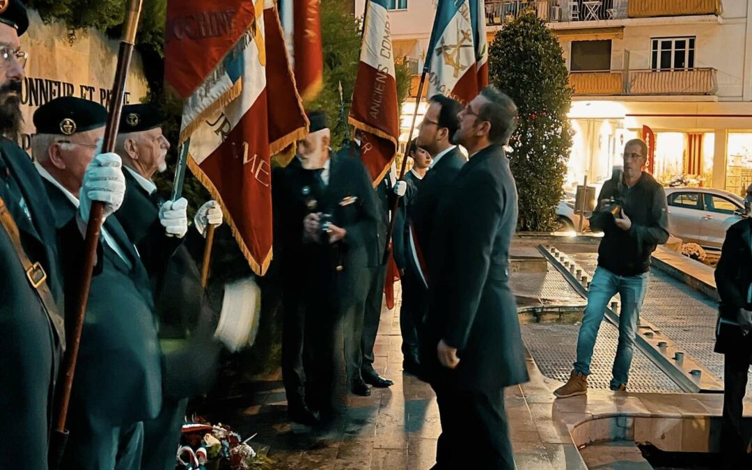 Cagnes-sur-Mer : Cérémonie d’anniversaire de la disparition du Général de Gaulle !