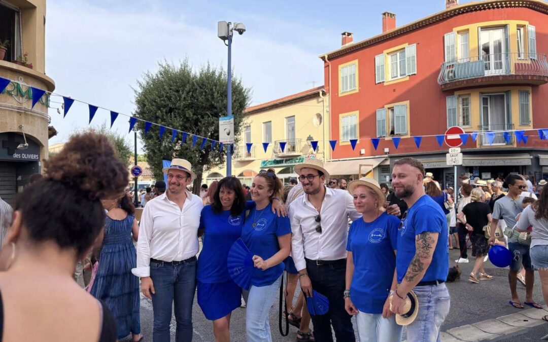 Cagnes-sur-Mer : soirée bleue au Cros-de-Cagnes !