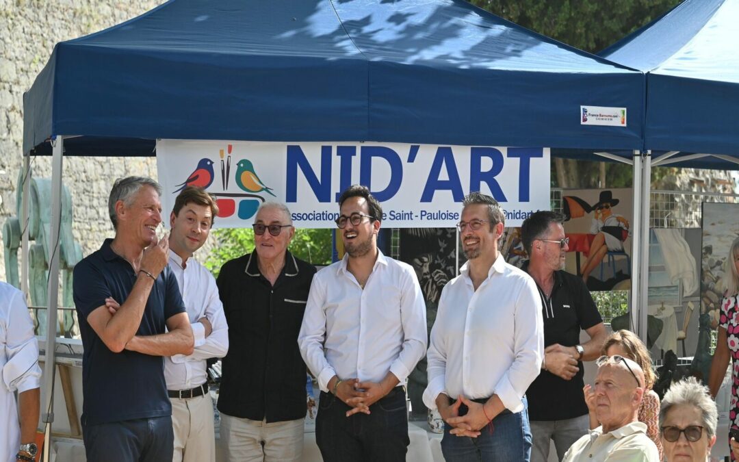Saint-Paul-de-Vence : Évènement caritatif de l’association Nid’Art !
